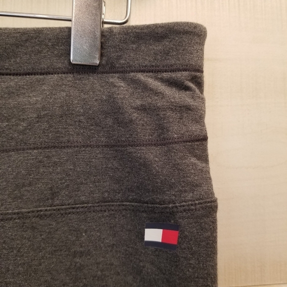 {L} Tommy Hilfiger Sport Gray Drawstring Jogger Pant Women's - Picture 5 of 11